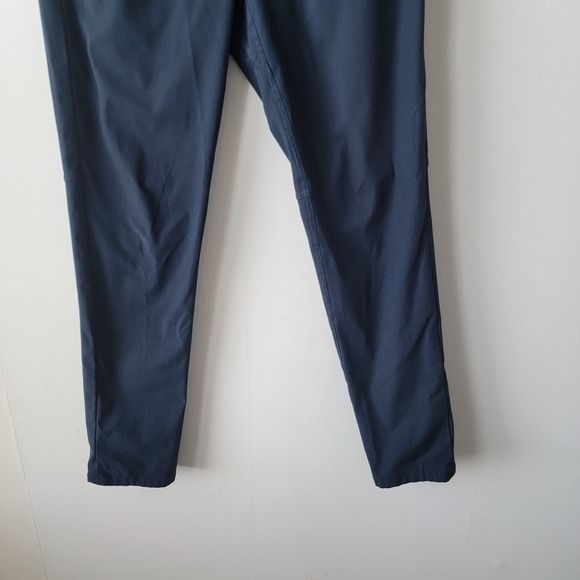 lululemon men's ABC Classic-Fit 5 Pocket Pant size 31 Warpstreme Navy Blue - Picture 4 of 7